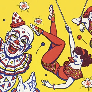Clown and Trapeze Artists