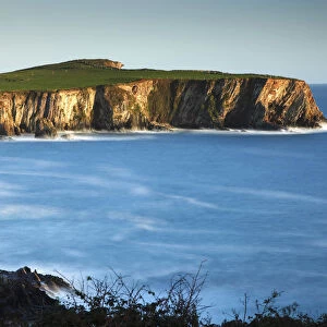 Coastal cliffs around Toe Head on the Wild Atlantic Way in West Cork