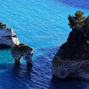 Coastal landscape at the Gargano, Apulia, Italy