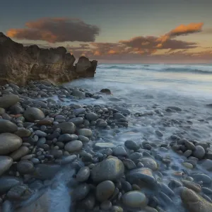 Cape Agulhas Coastline Print at Sunset Cape Agulhas Coastline Print at Sunset