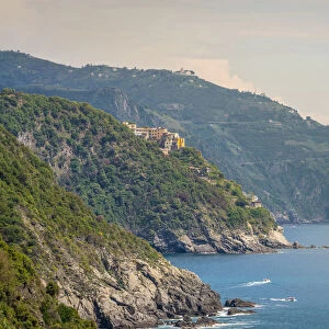 The coastline of Cinque Terre