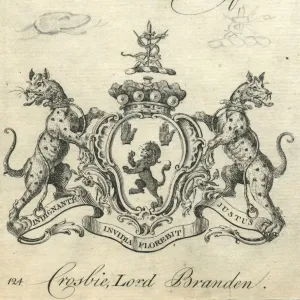 Coat of Arms Crosbie Lord Branden or Brandon