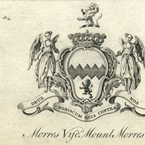 Coat of arms Viscount Mount Morres Mountmorres 18th century