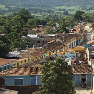 Colonial houses in Trinidad de Cuba