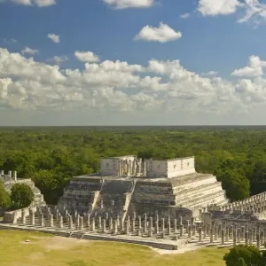 Chichen Itza Temple of the Warriors Print Chichen Itza Temple of the Warriors Print