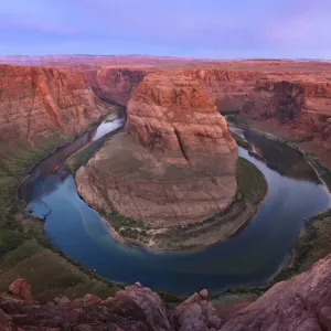 Colorado River flowing around Horseshoe Bend, Arizona, USA Colorado River flowing around Horseshoe Bend, Arizona, USA