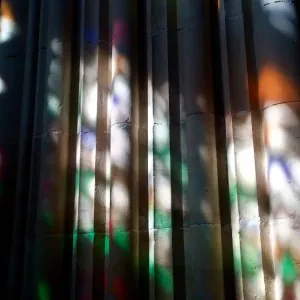 Colored Light from Stained Glass Colored Light from Stained Glass