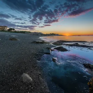 A colorful sunset