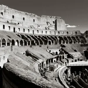 Colosseum B&W Print - Rome, Italy (UNESCO World Heritage)