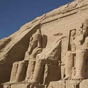 Colossi of Ramses II, Sun Temple, Abu Simbel Temples