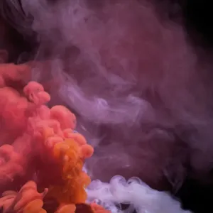 Coloured Smoke Rising Print Coloured Smoke Rising Print