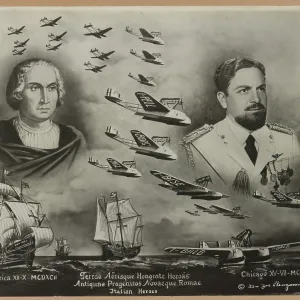 Columbus And Balbo Poster Columbus And Balbo Poster