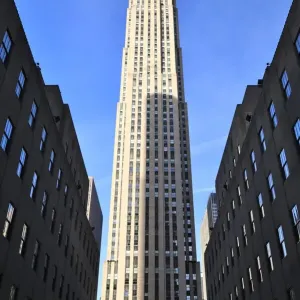 Comcast Building at 30 Rockefeller Center Print Comcast Building at 30 Rockefeller Center Print