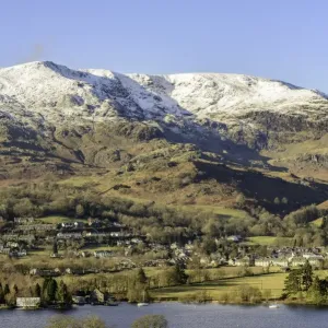 Coniston Lake Print: Coniston Old Man View