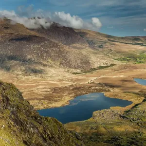 Conor Pass on the Dingle peninsula Conor Pass on the Dingle peninsula