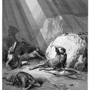 The conversion of S. Paul engraving 1870 The conversion of S. Paul engraving 1870