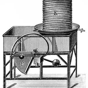 Cooler and skim milk distributor Cooler and skim milk distributor