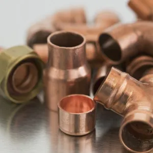 Copper pipe connectors