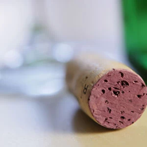 Cork, wine bottle