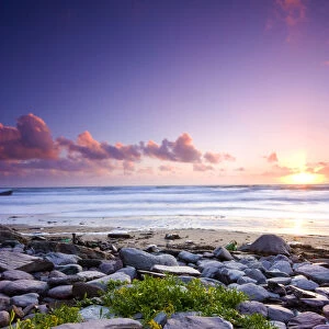 cornwall beach sunset sunrise coast whitsand rame
