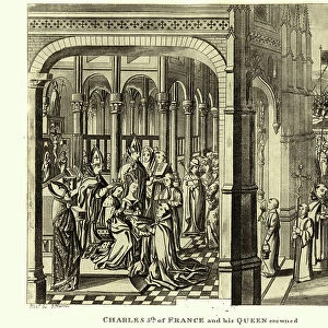 Coronation of King Charles V of France 1364