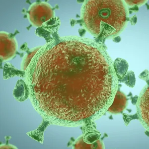 coronavirus, 3d render