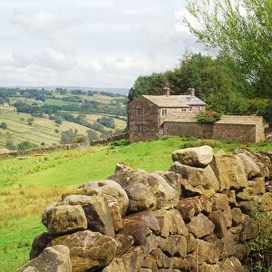 Cottage and dry stone wall