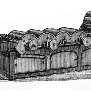 Cotton opening machine Cotton opening machine