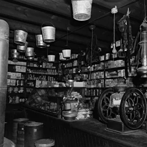 Country general store interior