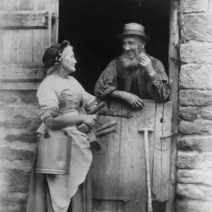 Couple In A Doorway