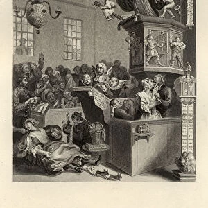 Credulity, Superstition, and Fanaticism by William Hogarth