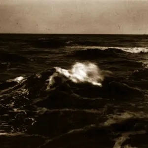 Crest Of A Wave Albumen Print
