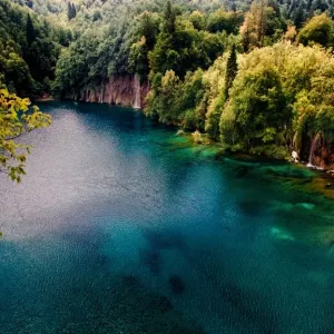 Croatia, Plitvice Lakes: Pristene Croatia, Plitvice Lakes: Pristene