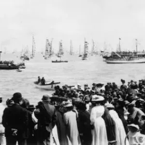 Crowd At Cowes Crowd At Cowes