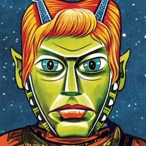Alien Art Print Alien Art Print
