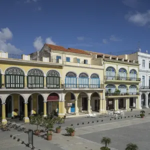 Cuba Havana Plaza Vieja Panorama Print Cuba Havana Plaza Vieja Panorama Print