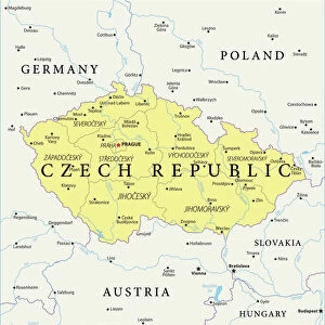 Czech Republic Reference Map