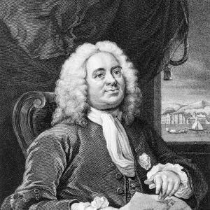 Daniel Lock, architect, by William Hogarth