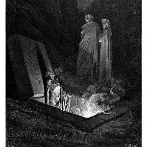 Dante and Virgil before Farinata
