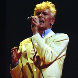 David Bowie Performing David Bowie Performing