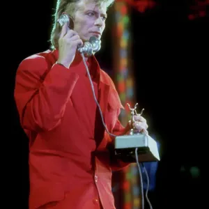David Bowie Performing David Bowie Performing
