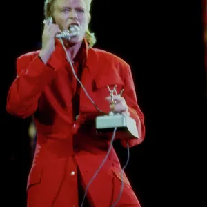 David Bowie Performing David Bowie Performing