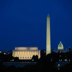 DC Skyline The Mall Print DC Skyline The Mall Print