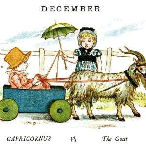 December Print by Kate Greenaway, 1884 December Print by Kate Greenaway, 1884