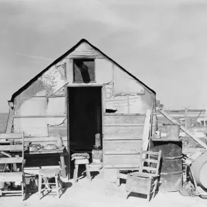 Era de la Depresión cabaña. Era de la Depresión cabaña.