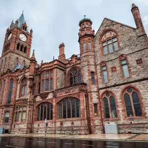 Derry. The Guildhall Derry. The Guildhall