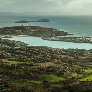 Derrynane coastline on the Ring of Kerry on the Wild Atlantic Way Derrynane coastline on the Ring of Kerry on the Wild Atlantic Way