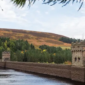 Derwent Dam in the Peak District