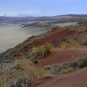 Desert landscape, Namib, Hardap Region, Namibia