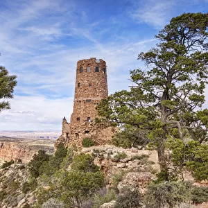 Desert View Watchtower, Grand Canyon, Arizona, United States